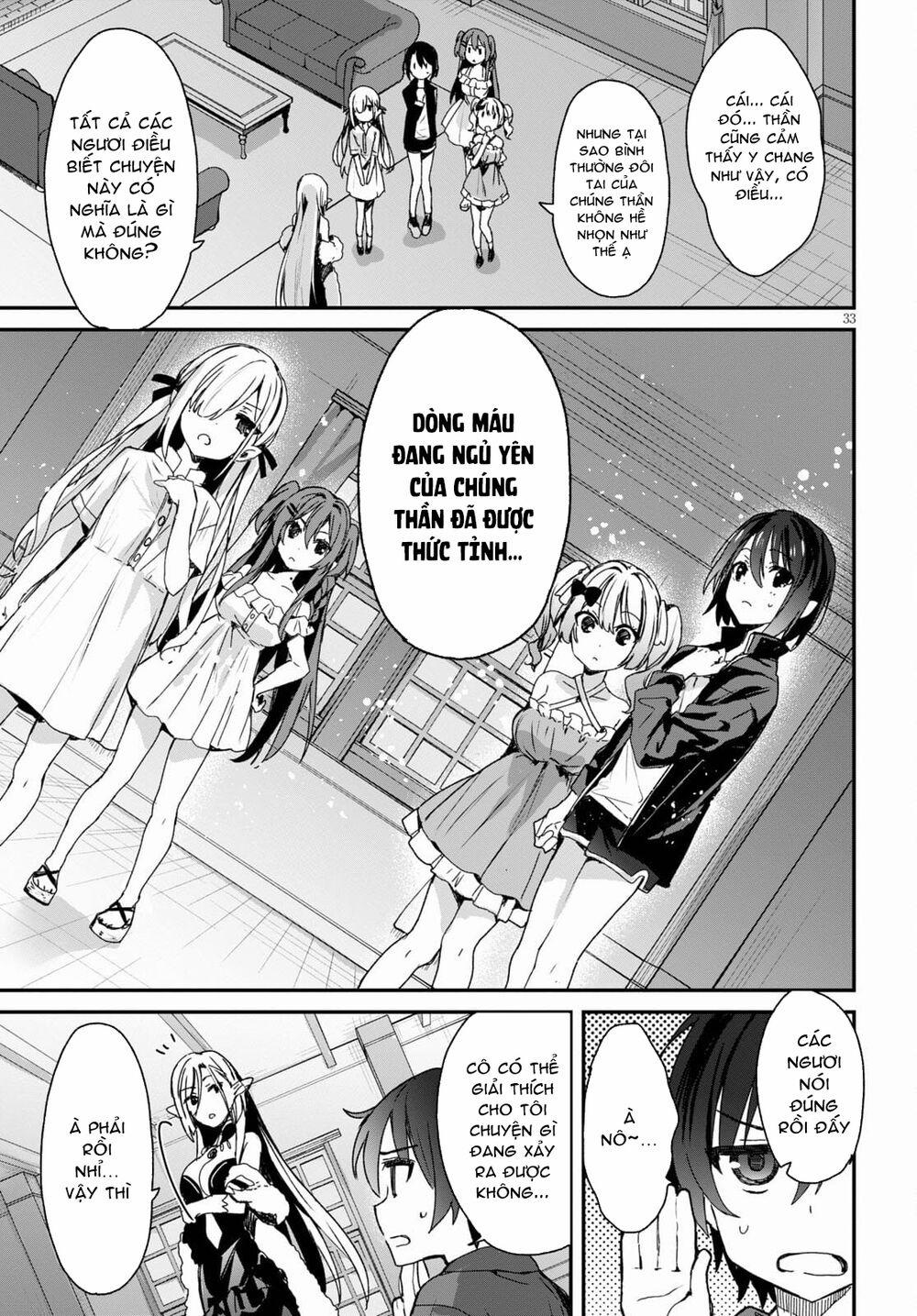 Bốn Chị Em Tộc Elf Chờ Đợi Màn Đêm Buông Xuống 1 trang 37