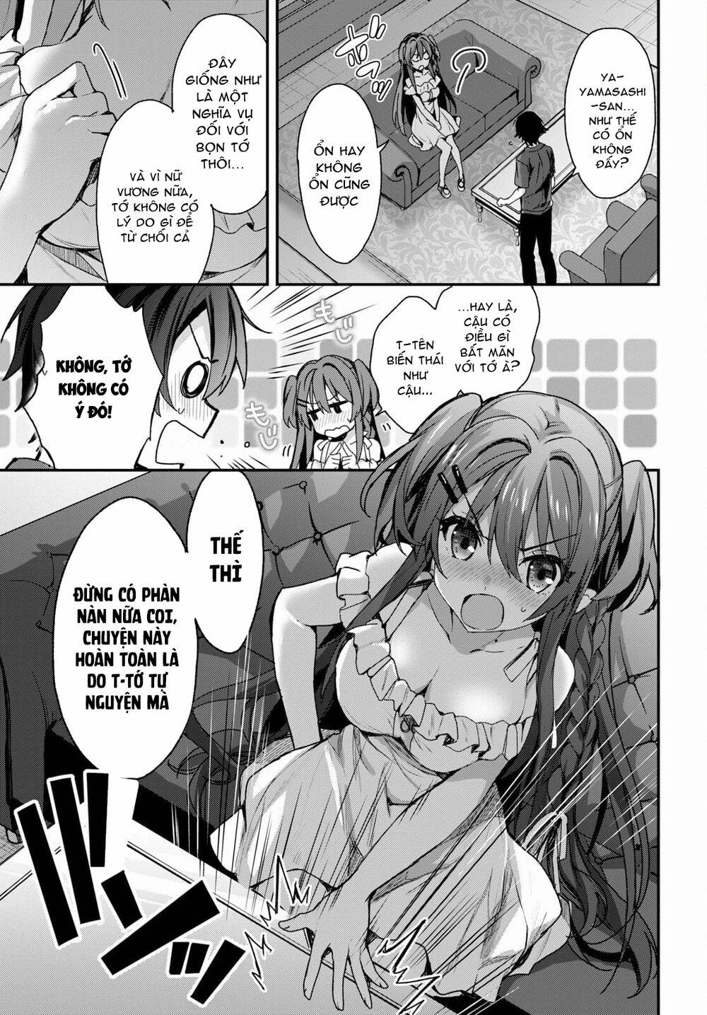 Bốn Chị Em Tộc Elf Chờ Đợi Màn Đêm Buông Xuống 1 trang 41