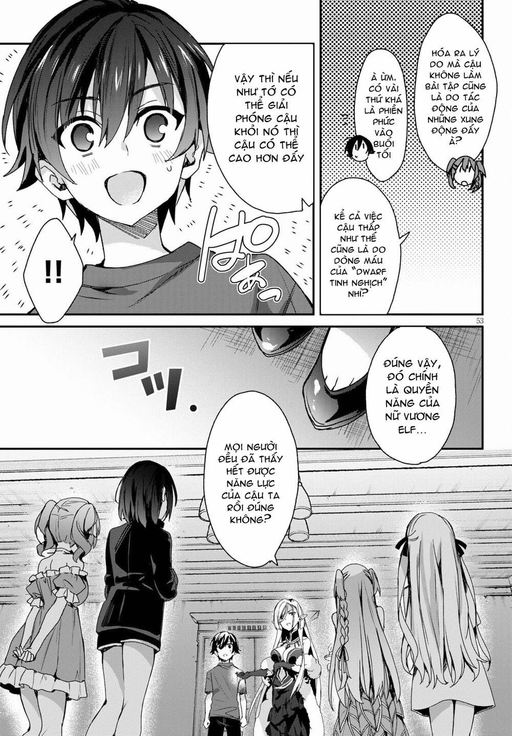 Bốn Chị Em Tộc Elf Chờ Đợi Màn Đêm Buông Xuống 1 trang 57