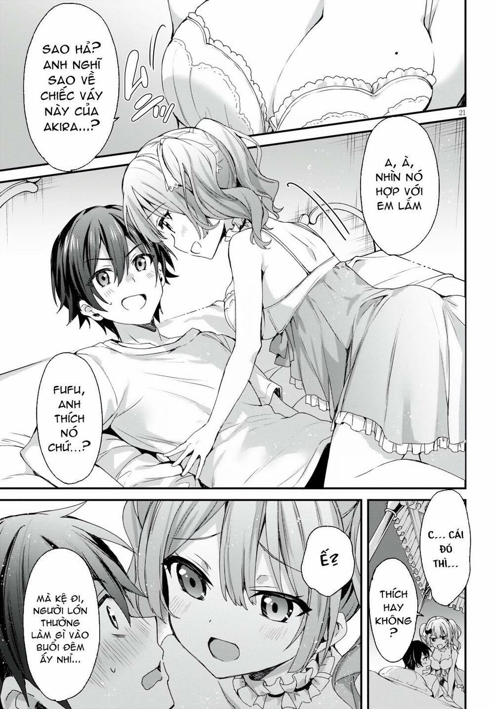 Bốn Chị Em Tộc Elf Chờ Đợi Màn Đêm Buông Xuống 2 trang 22