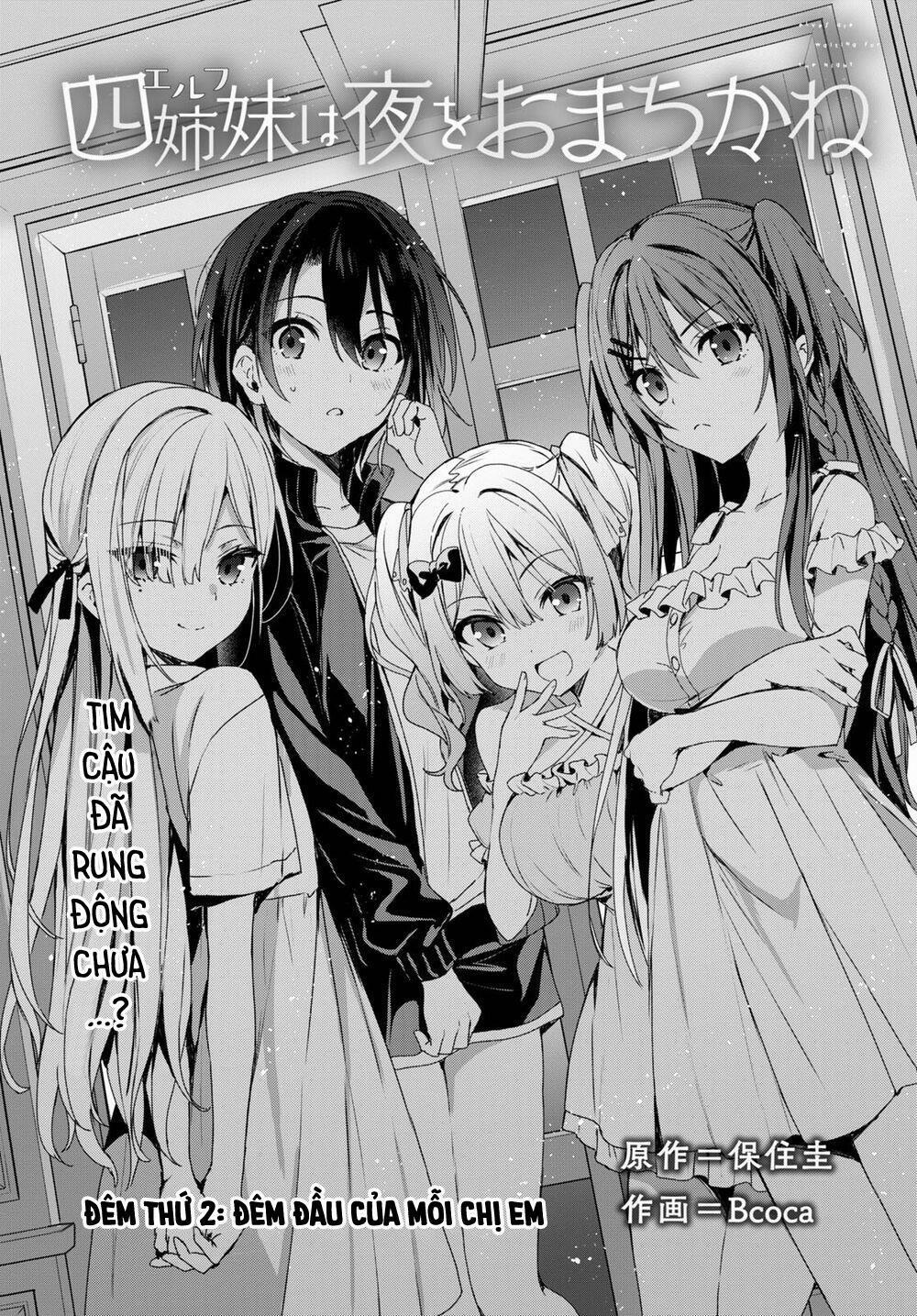 Bốn Chị Em Tộc Elf Chờ Đợi Màn Đêm Buông Xuống 2 trang 3