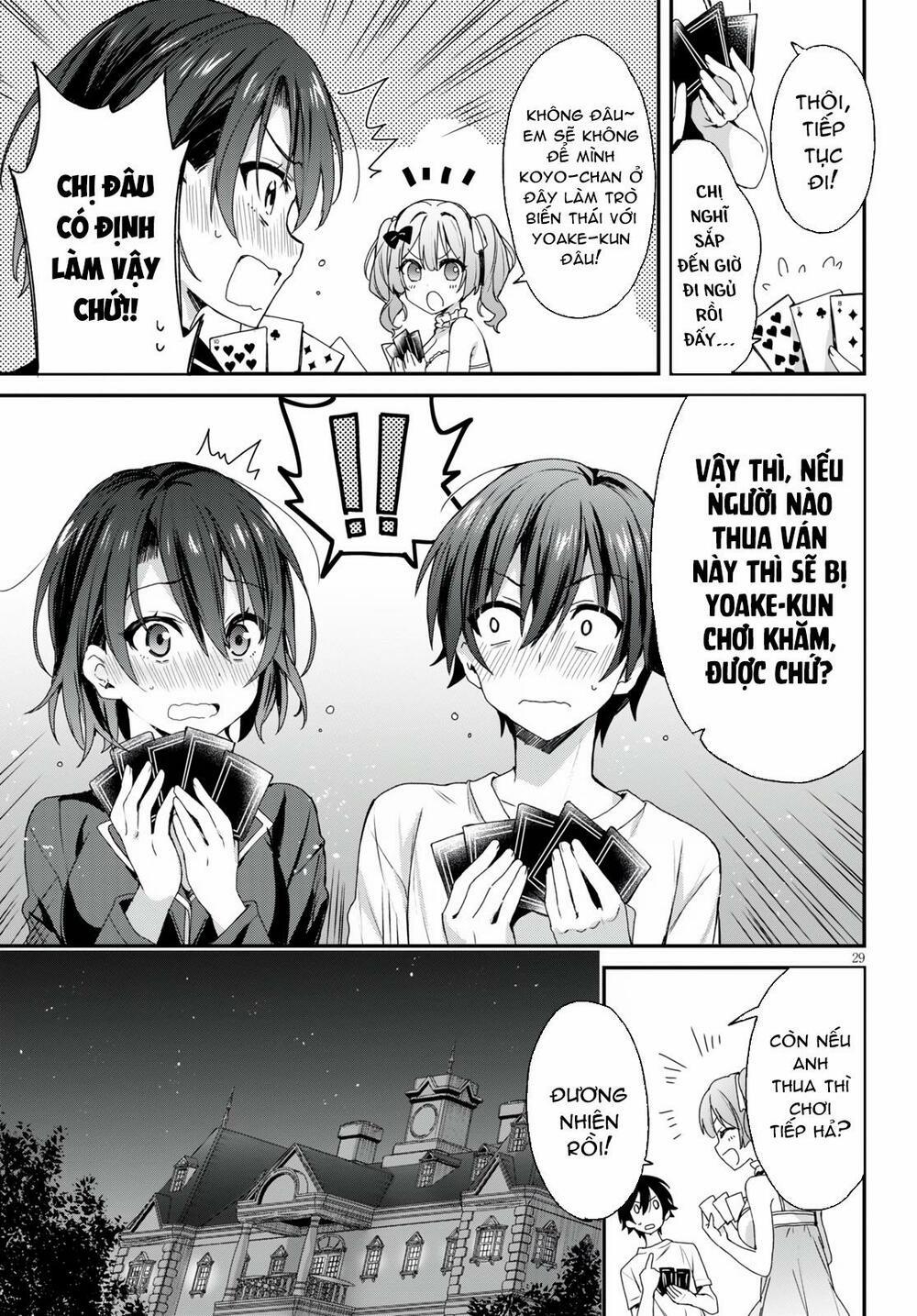 Bốn Chị Em Tộc Elf Chờ Đợi Màn Đêm Buông Xuống 2 trang 30