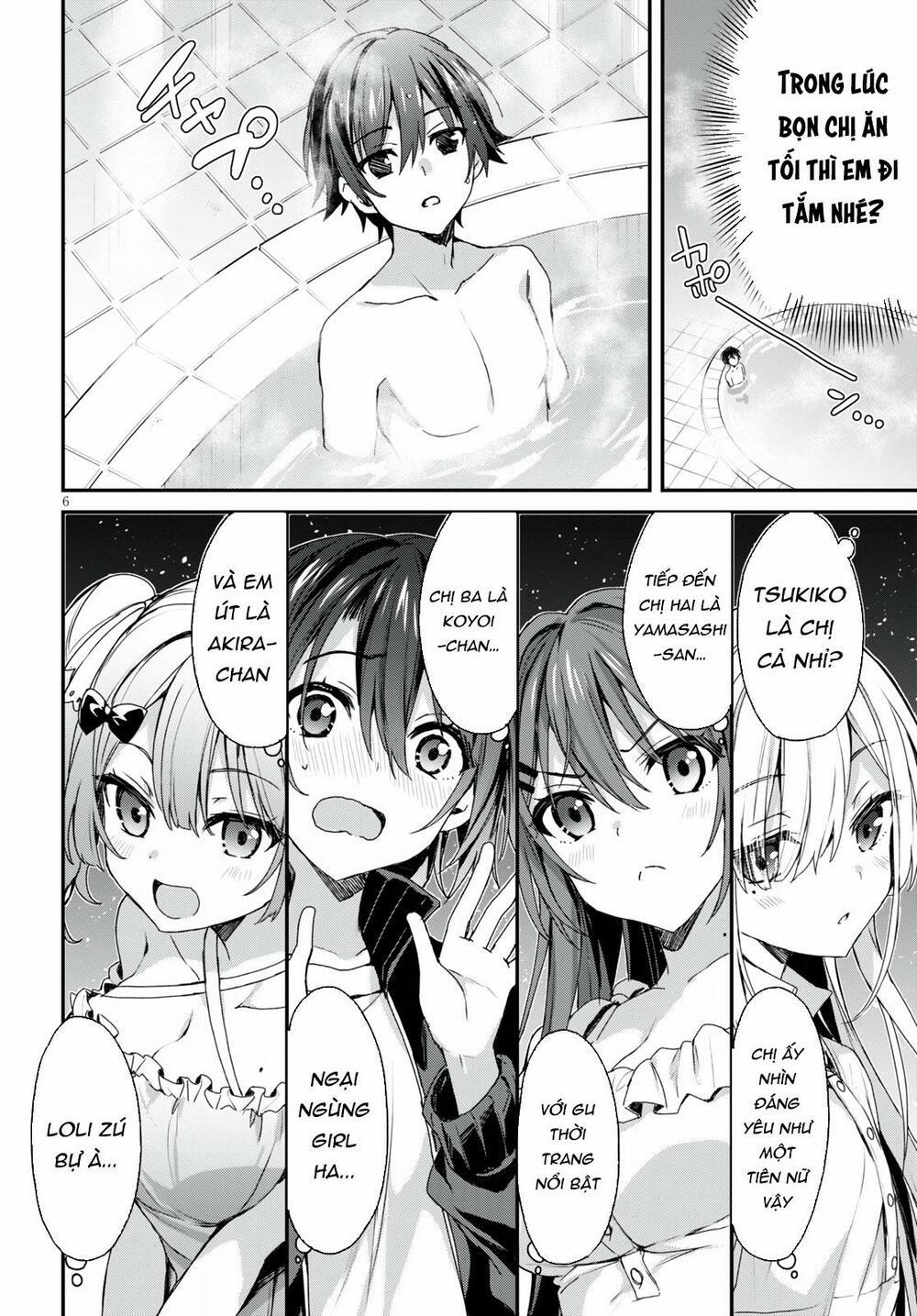 Bốn Chị Em Tộc Elf Chờ Đợi Màn Đêm Buông Xuống 2 trang 7