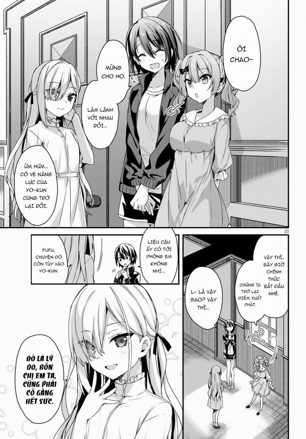 Bốn Chị Em Tộc Elf Chờ Đợi Màn Đêm Buông Xuống 4 trang 34