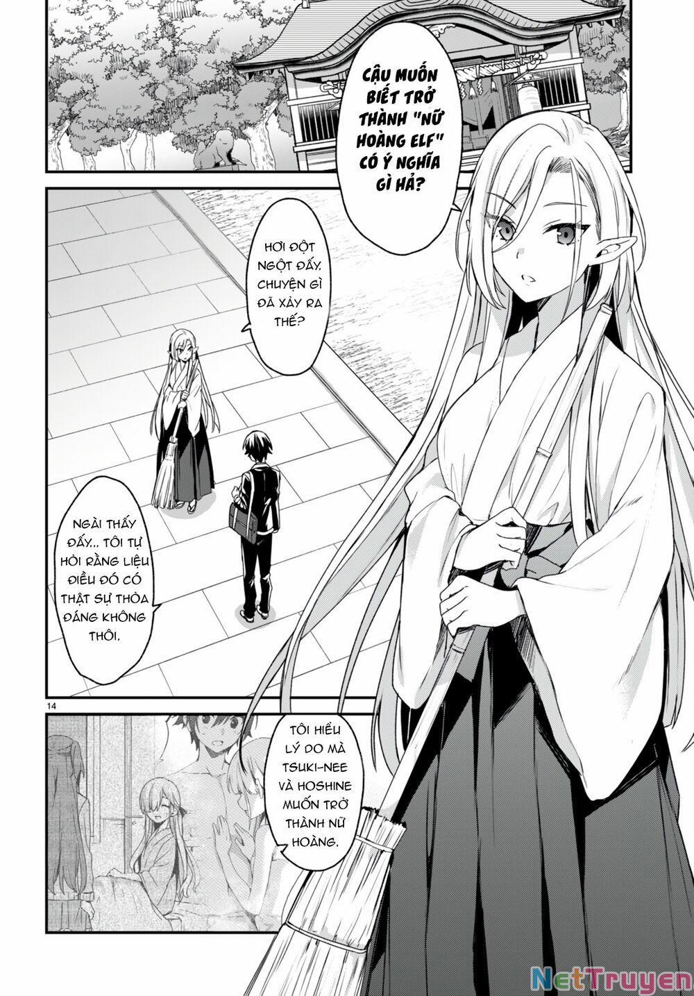 Bốn Chị Em Tộc Elf Chờ Đợi Màn Đêm Buông Xuống 6 trang 16