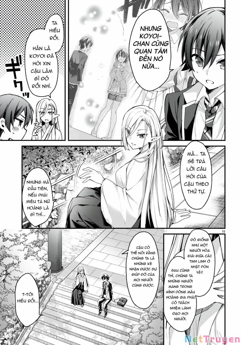 Bốn Chị Em Tộc Elf Chờ Đợi Màn Đêm Buông Xuống 6 trang 17