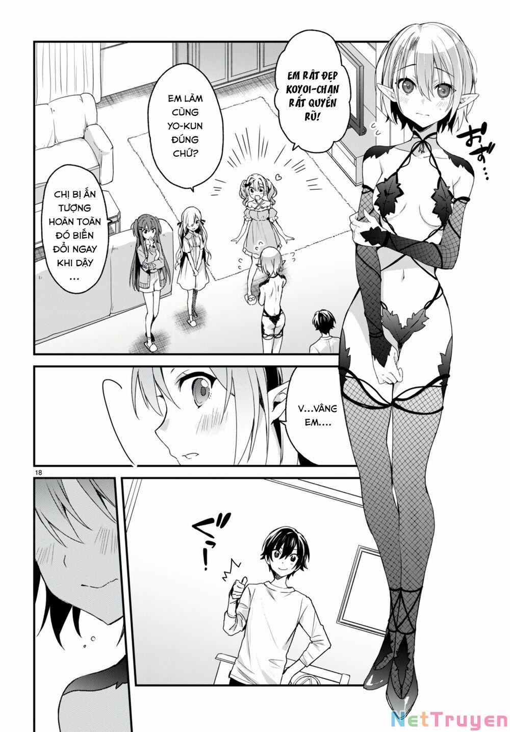 Bốn Chị Em Tộc Elf Chờ Đợi Màn Đêm Buông Xuống 7 trang 18