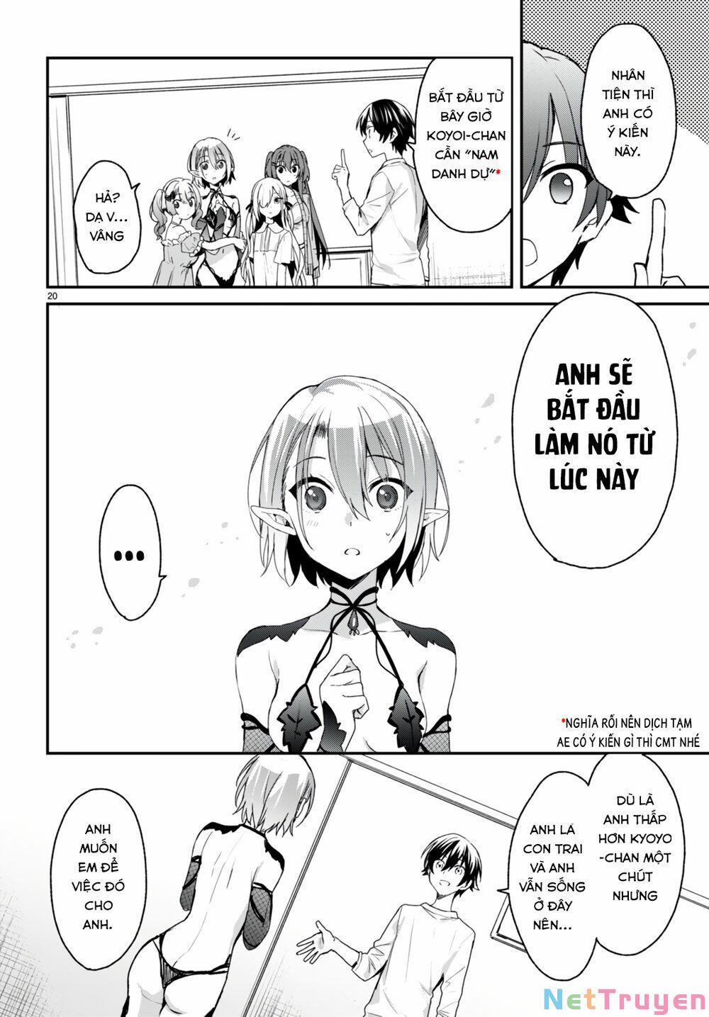 Bốn Chị Em Tộc Elf Chờ Đợi Màn Đêm Buông Xuống 7 trang 20