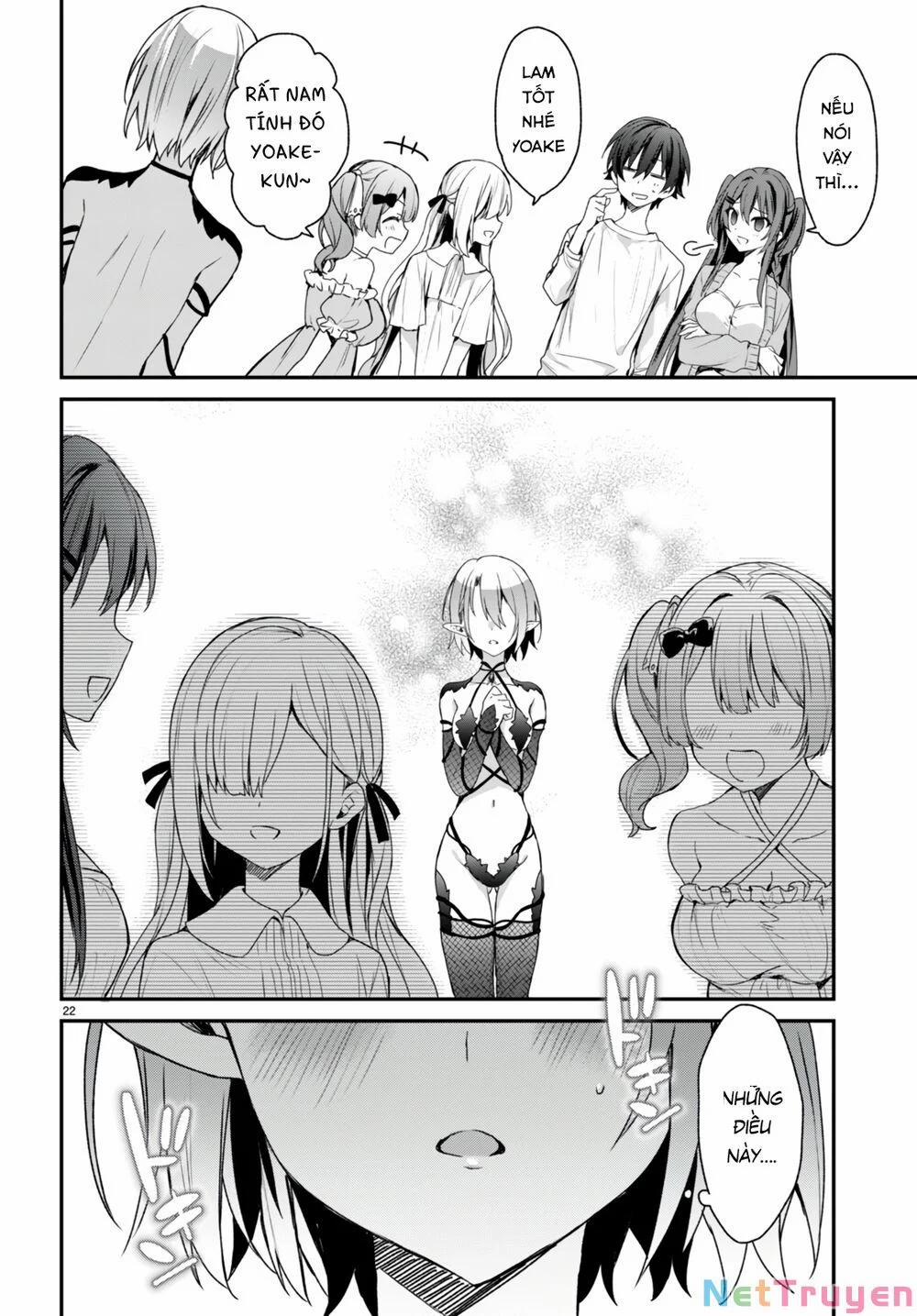 Bốn Chị Em Tộc Elf Chờ Đợi Màn Đêm Buông Xuống 7 trang 22