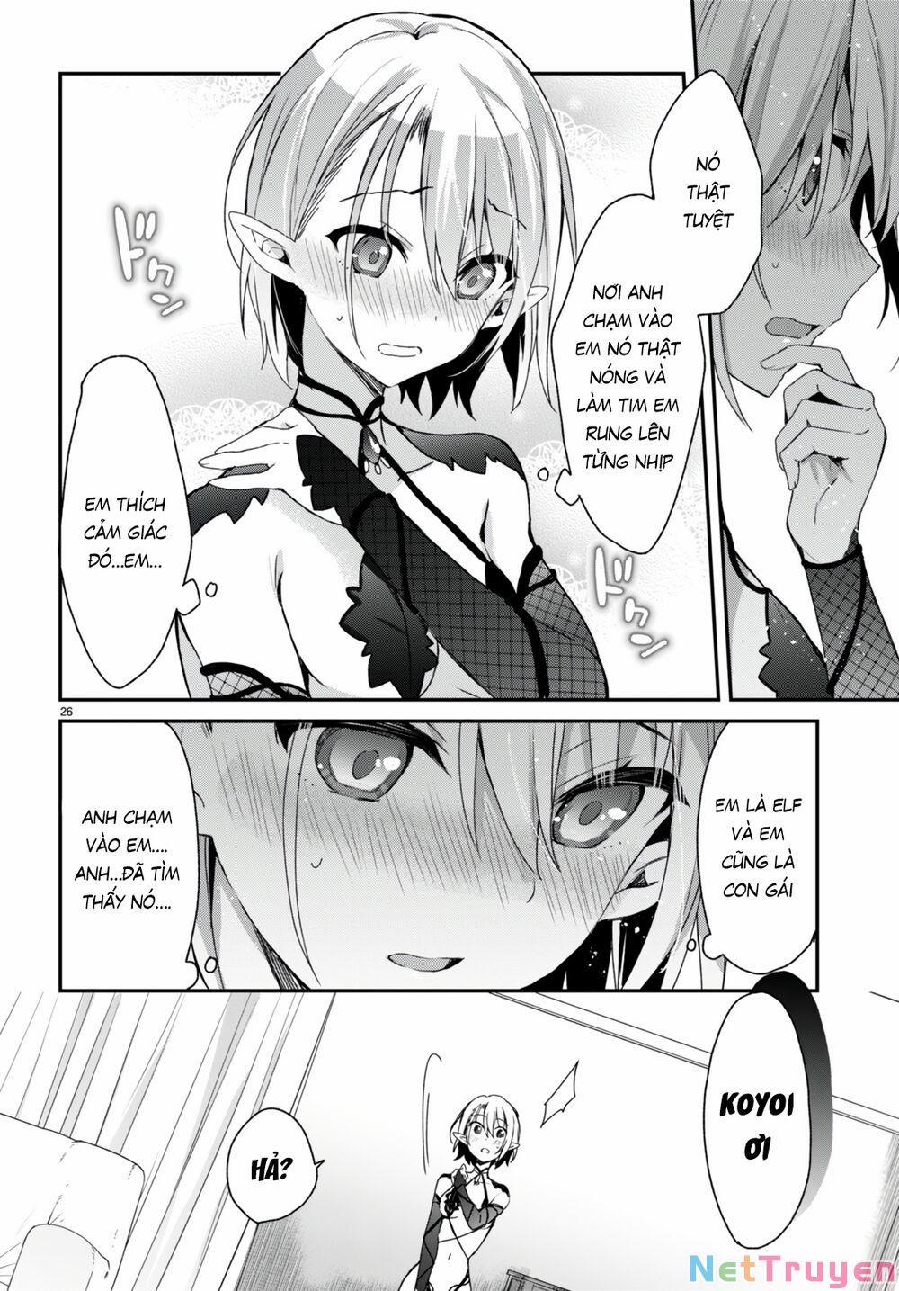 Bốn Chị Em Tộc Elf Chờ Đợi Màn Đêm Buông Xuống 7 trang 26