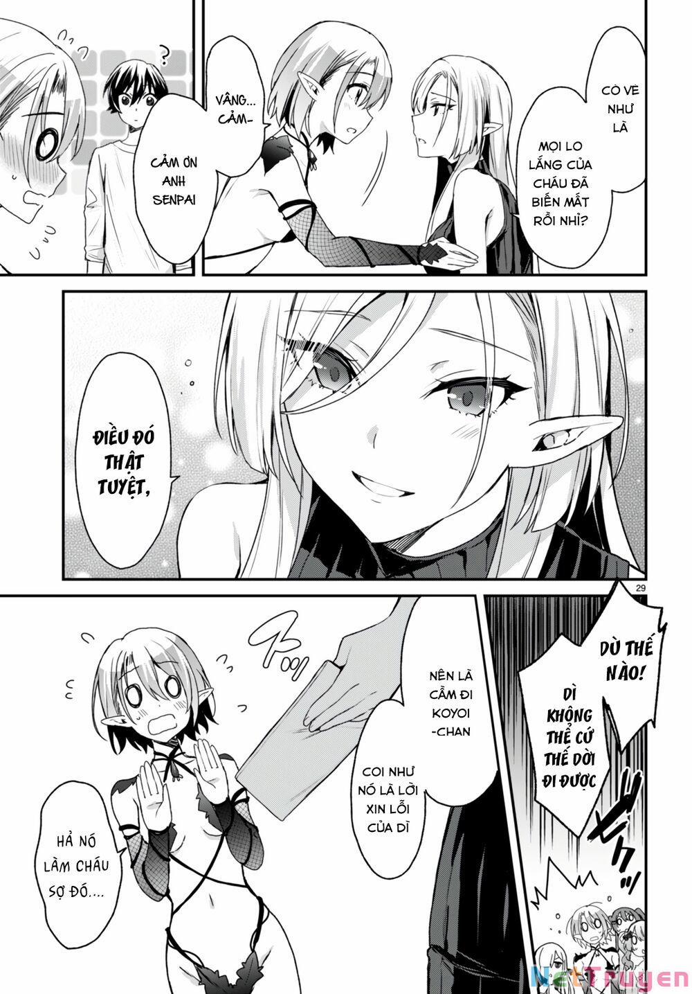 Bốn Chị Em Tộc Elf Chờ Đợi Màn Đêm Buông Xuống 7 trang 29