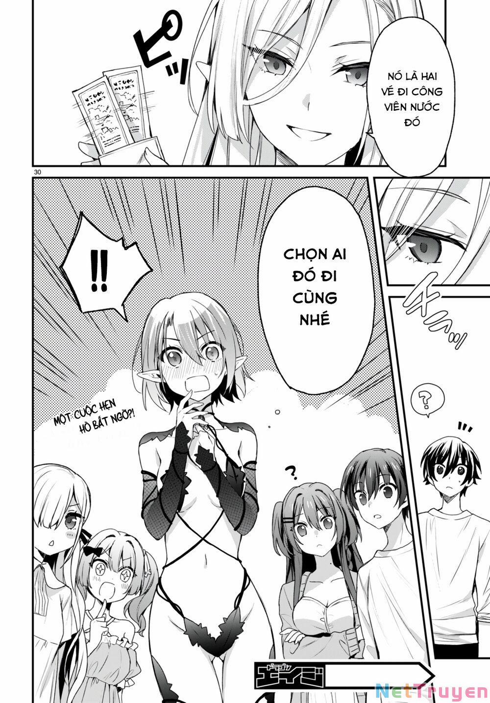 Bốn Chị Em Tộc Elf Chờ Đợi Màn Đêm Buông Xuống 7 trang 30