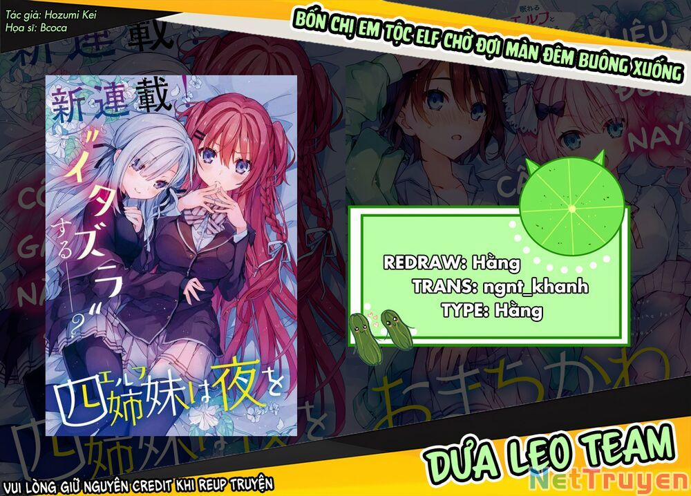 Bốn Chị Em Tộc Elf Chờ Đợi Màn Đêm Buông Xuống 8 trang 0