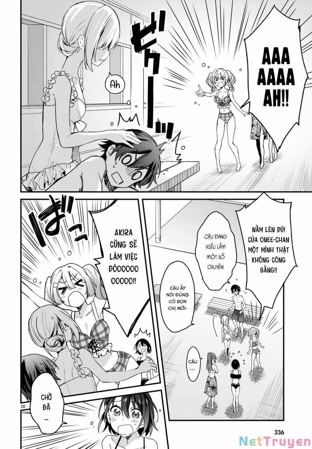 Bốn Chị Em Tộc Elf Chờ Đợi Màn Đêm Buông Xuống 8 trang 21