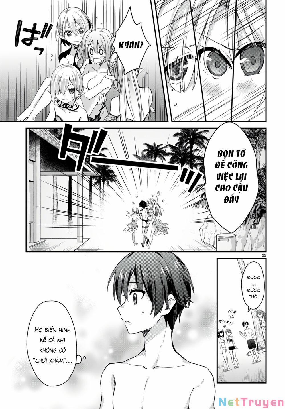 Bốn Chị Em Tộc Elf Chờ Đợi Màn Đêm Buông Xuống 8 trang 25