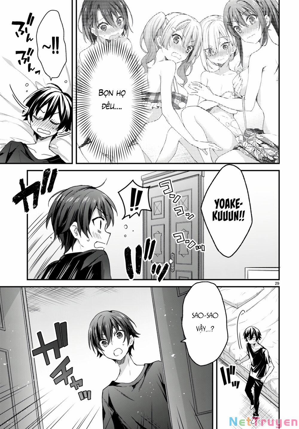 Bốn Chị Em Tộc Elf Chờ Đợi Màn Đêm Buông Xuống 8 trang 29