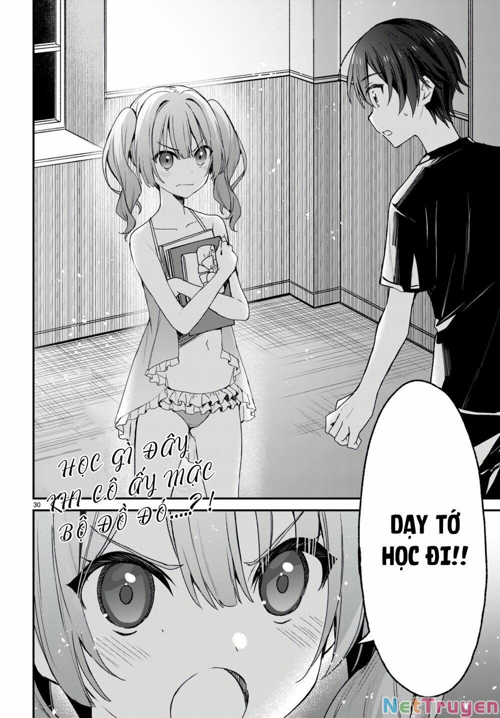 Bốn Chị Em Tộc Elf Chờ Đợi Màn Đêm Buông Xuống 8 trang 30