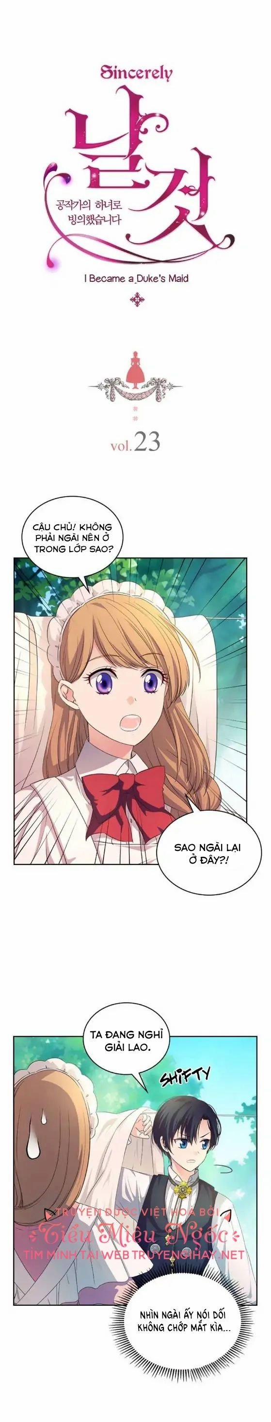 Bỗng Một Ngày Tôi Trở Thành Hầu Gái Của Công Tước 23 trang 2