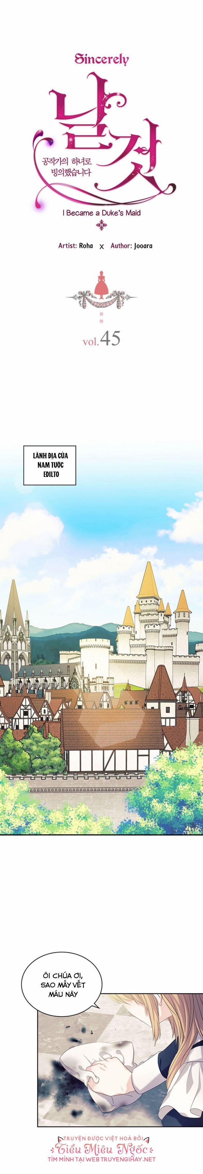 Bỗng Một Ngày Tôi Trở Thành Hầu Gái Của Công Tước 45 trang 0