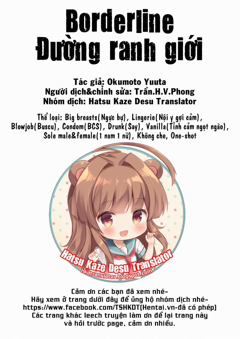 Borderline - Đường ranh giới Oneshot trang 18