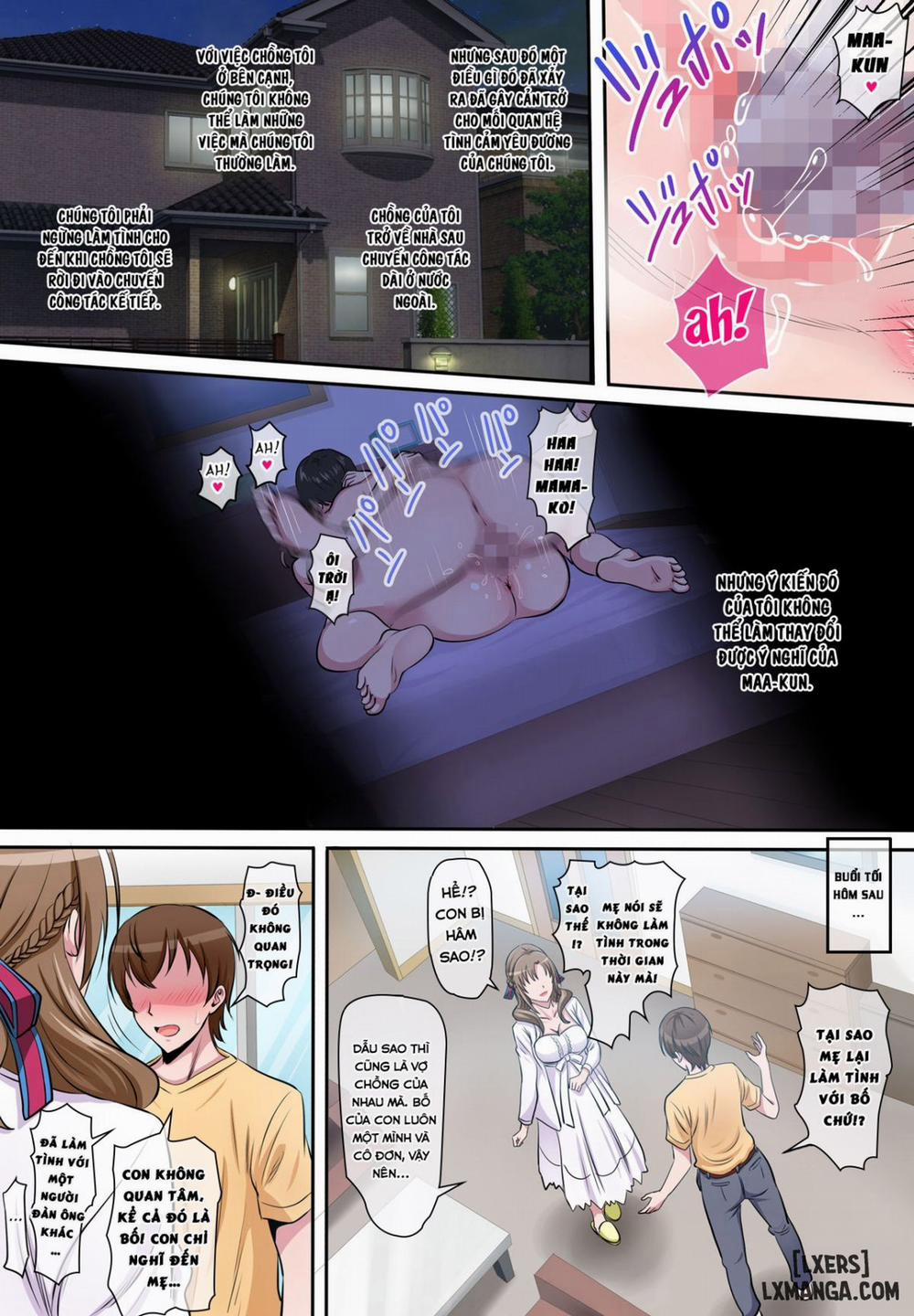 Boshi Soukan ~Musuko o Yuuwaku Shite Oneshot trang 24