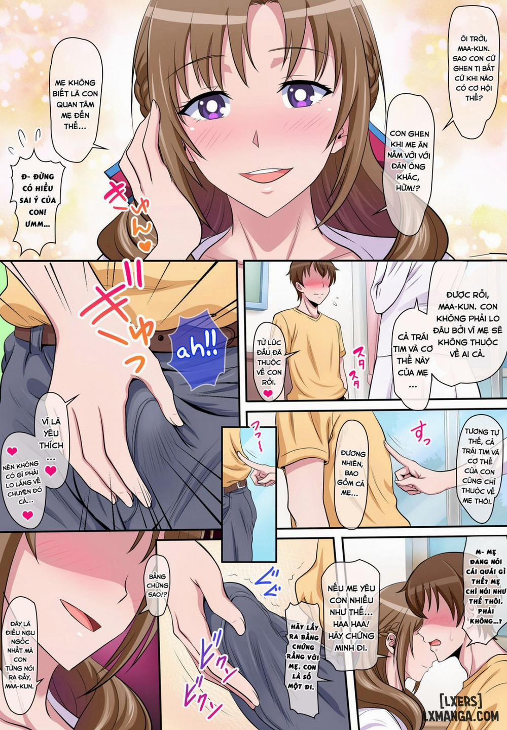 Boshi Soukan ~Musuko o Yuuwaku Shite Oneshot trang 25