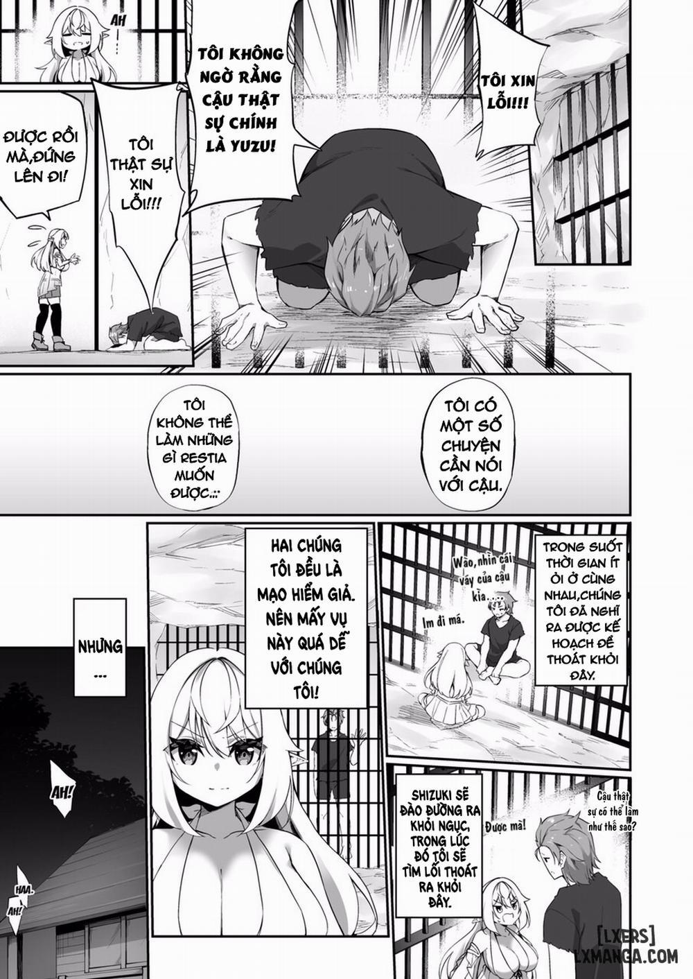 Boukensha-san ga ♀ Elf ni Sarete Shinyuu(Nakama) Oneshot trang 15