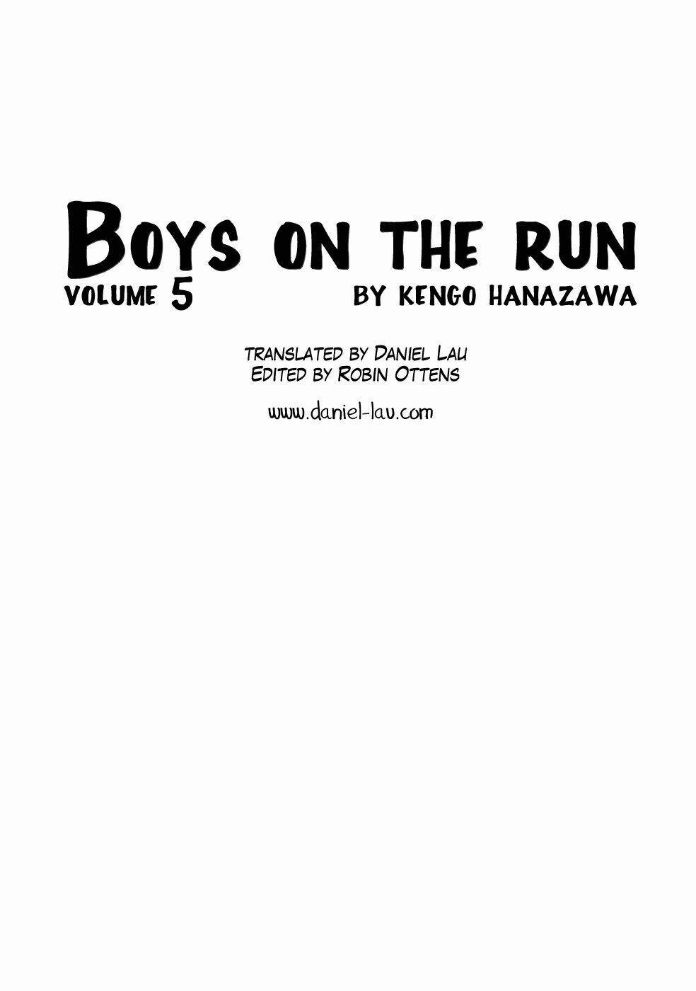 Boy On The Run 44 trang 0