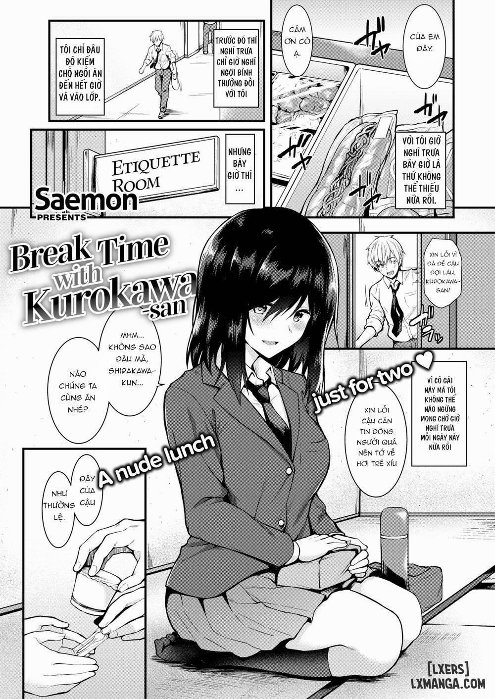 Break Time with Kurokawa-san Oneshot trang 0