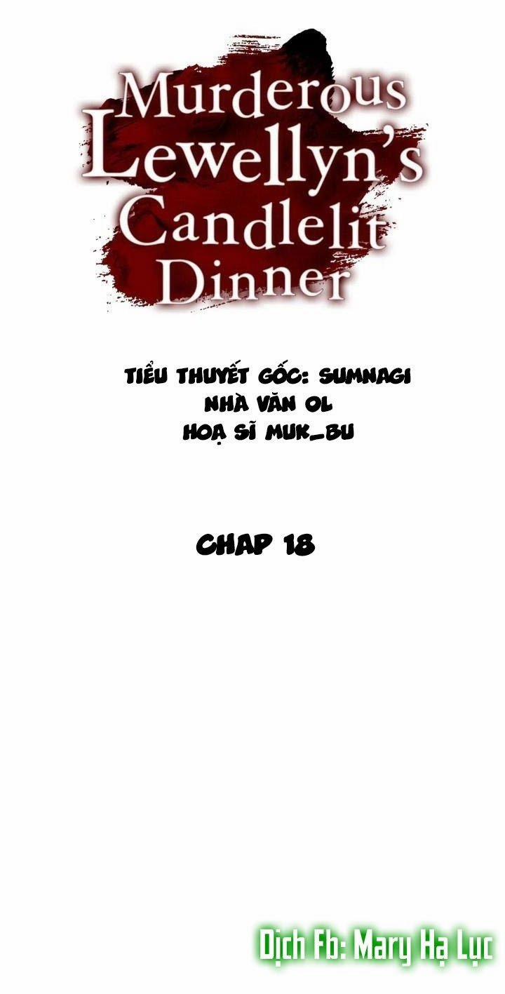 Bữa Tối Dưới Ánh Nến Của Kẻ Sát Nhân Lewellyn 18 trang 5