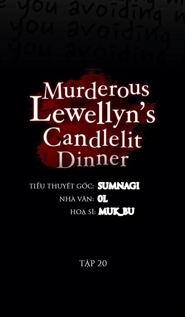 Bữa Tối Dưới Ánh Nến Của Kẻ Sát Nhân Lewellyn 20 trang 4