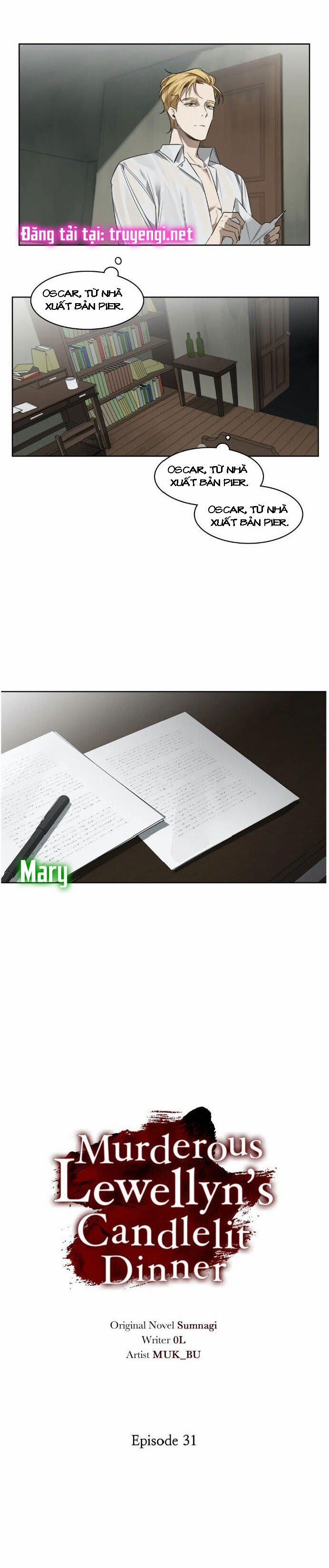Bữa Tối Dưới Ánh Nến Của Kẻ Sát Nhân Lewellyn 31 trang 3