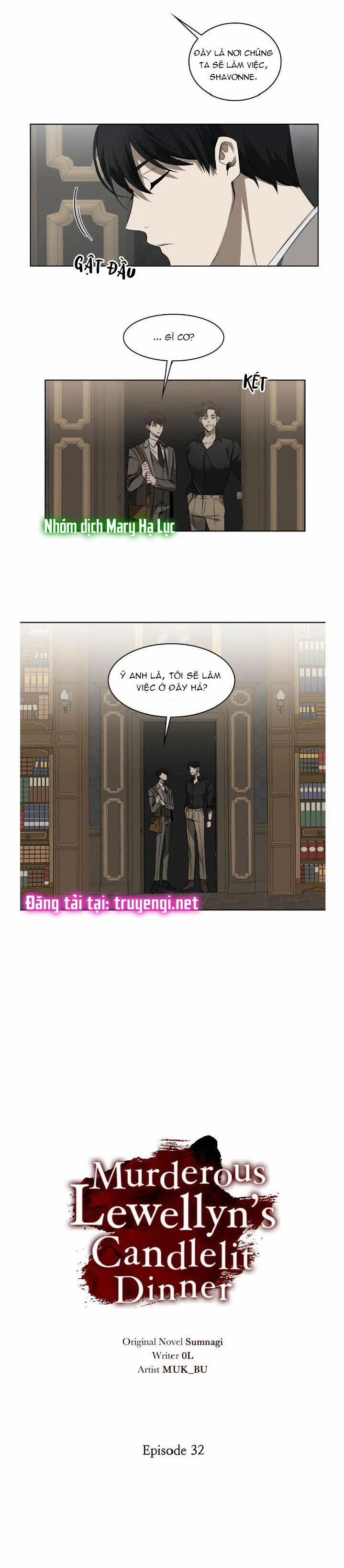 Bữa Tối Dưới Ánh Nến Của Kẻ Sát Nhân Lewellyn 32 trang 4