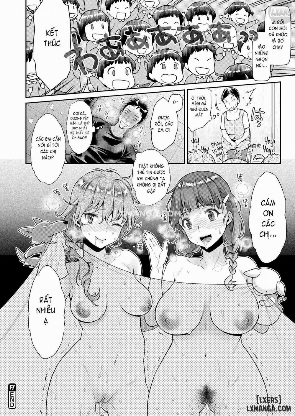 Bukkake Full Service Puppet Show With College Girls Oneshot trang 17