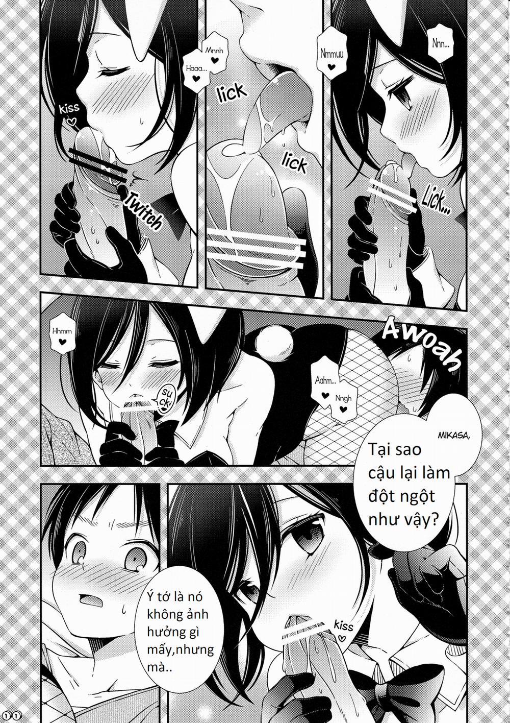 Bunny Girl no Mikasa to Eroi koto suru Hon (Shingeki No Kyojin) Oneshot trang 10