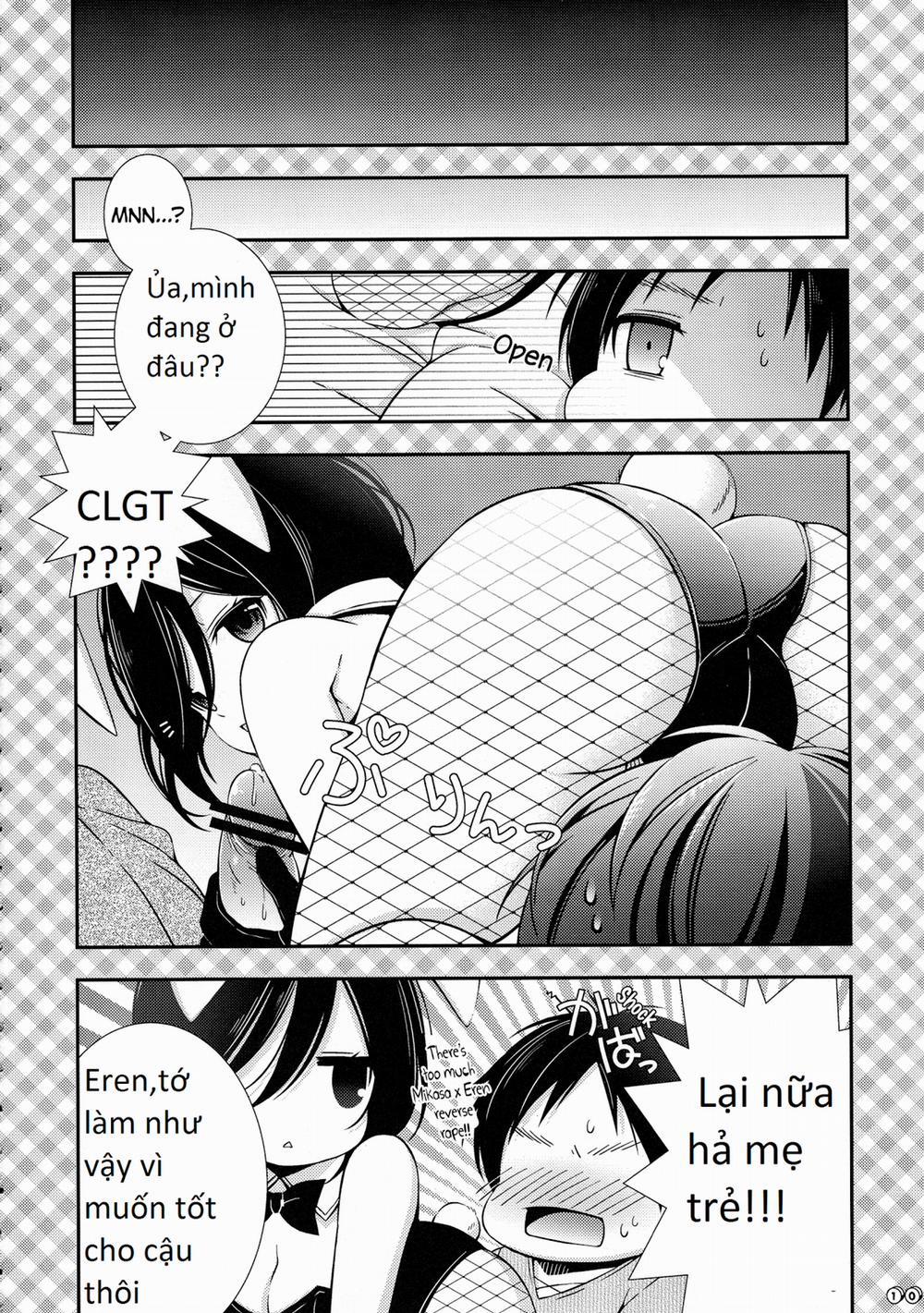 Bunny Girl no Mikasa to Eroi koto suru Hon (Shingeki No Kyojin) Oneshot trang 9