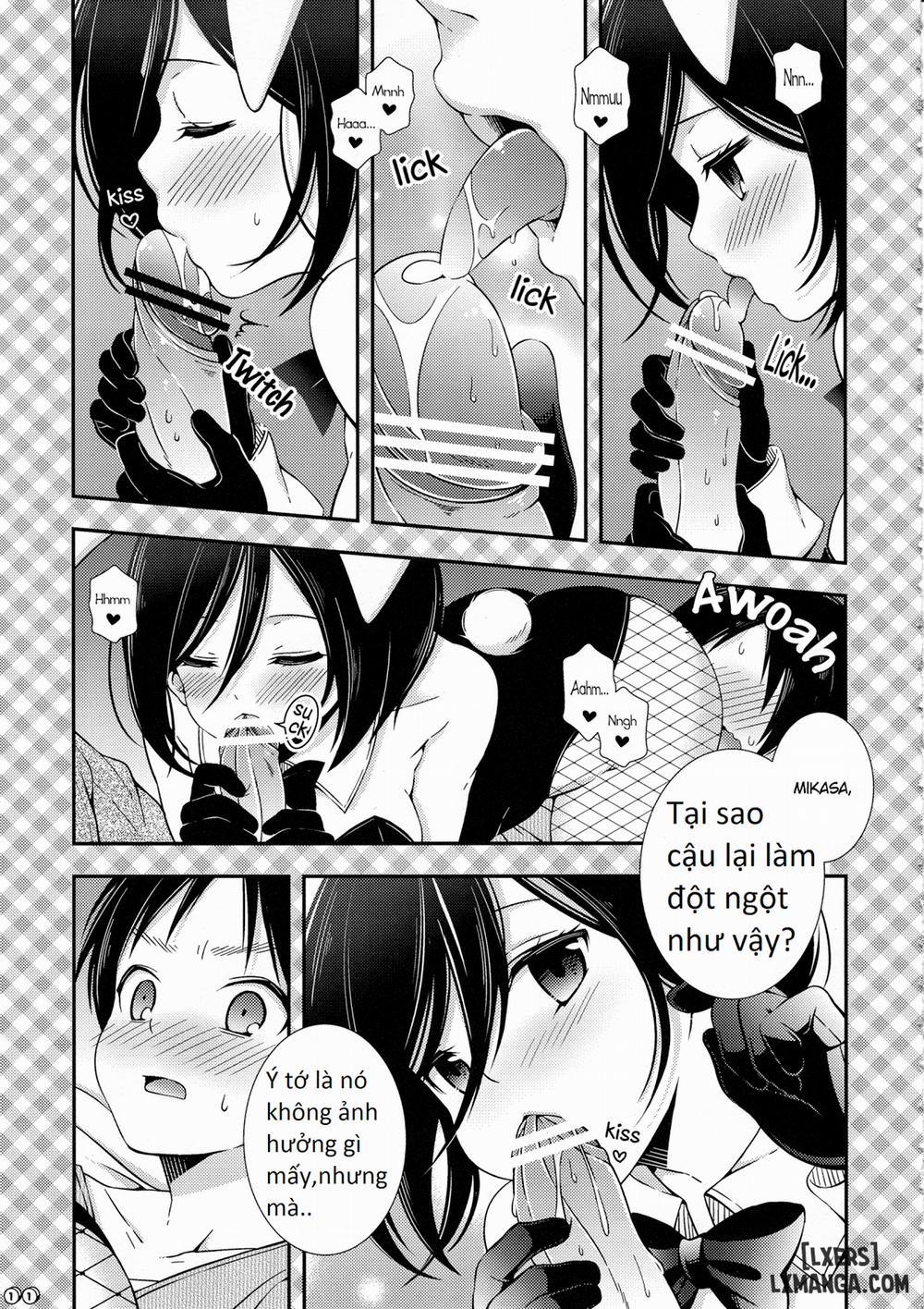 Bunny Girl no Mikasa to Eroi koto suru Hon Oneshot trang 10