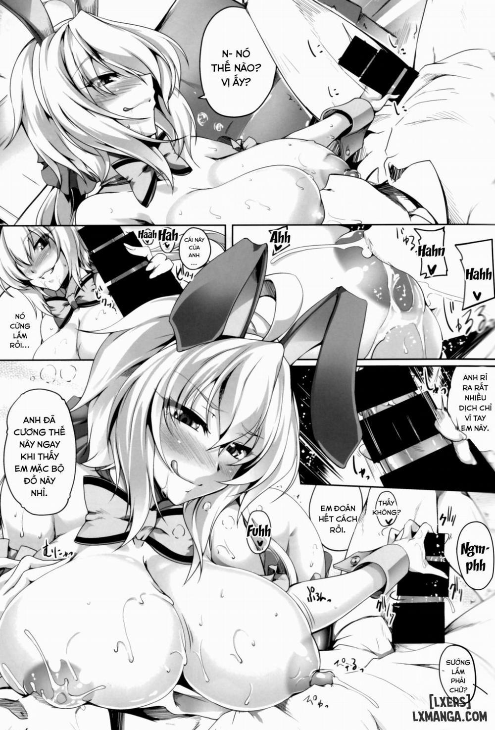 Bunny na Chris-chan no Bukkake Milk Party Oneshot trang 9