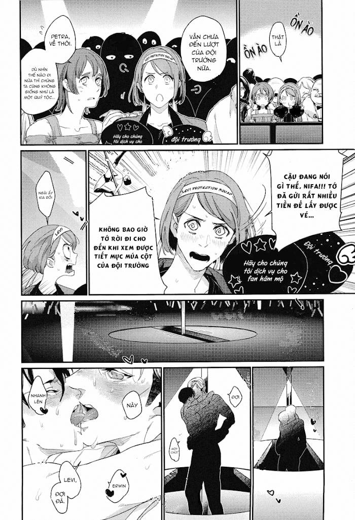 Buổi Biểu Diễn Sắc Tình Của Chỉ Huy Erwin Và Đồng Chí Levi 1 trang 11