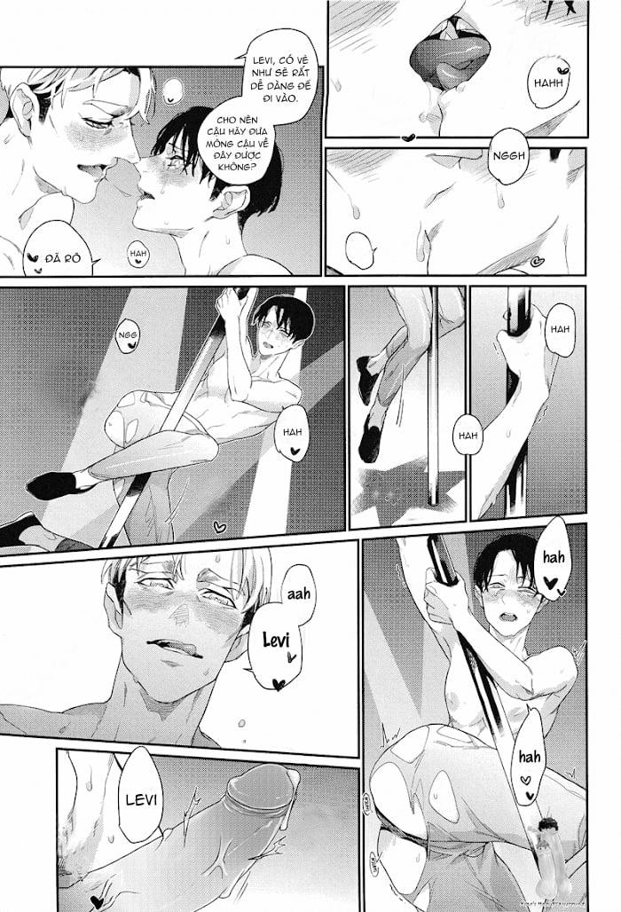 Buổi Biểu Diễn Sắc Tình Của Chỉ Huy Erwin Và Đồng Chí Levi 1 trang 16