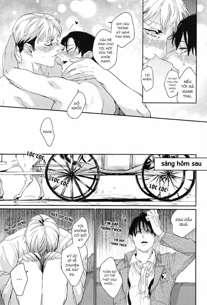 Buổi Biểu Diễn Sắc Tình Của Chỉ Huy Erwin Và Đồng Chí Levi 1 trang 31