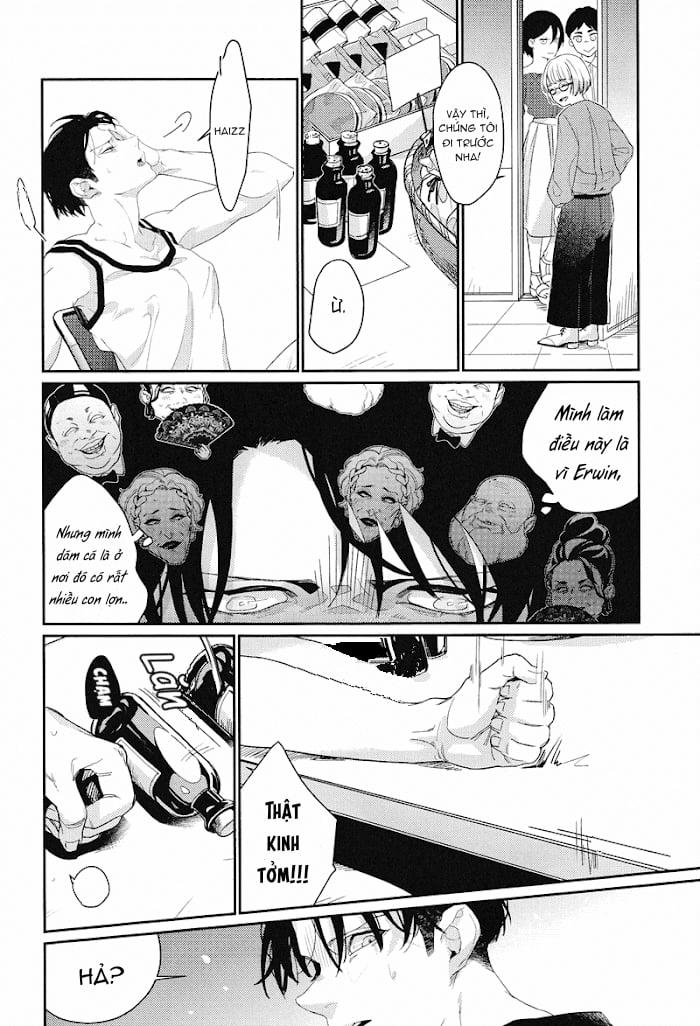 Buổi Biểu Diễn Sắc Tình Của Chỉ Huy Erwin Và Đồng Chí Levi 1 trang 7