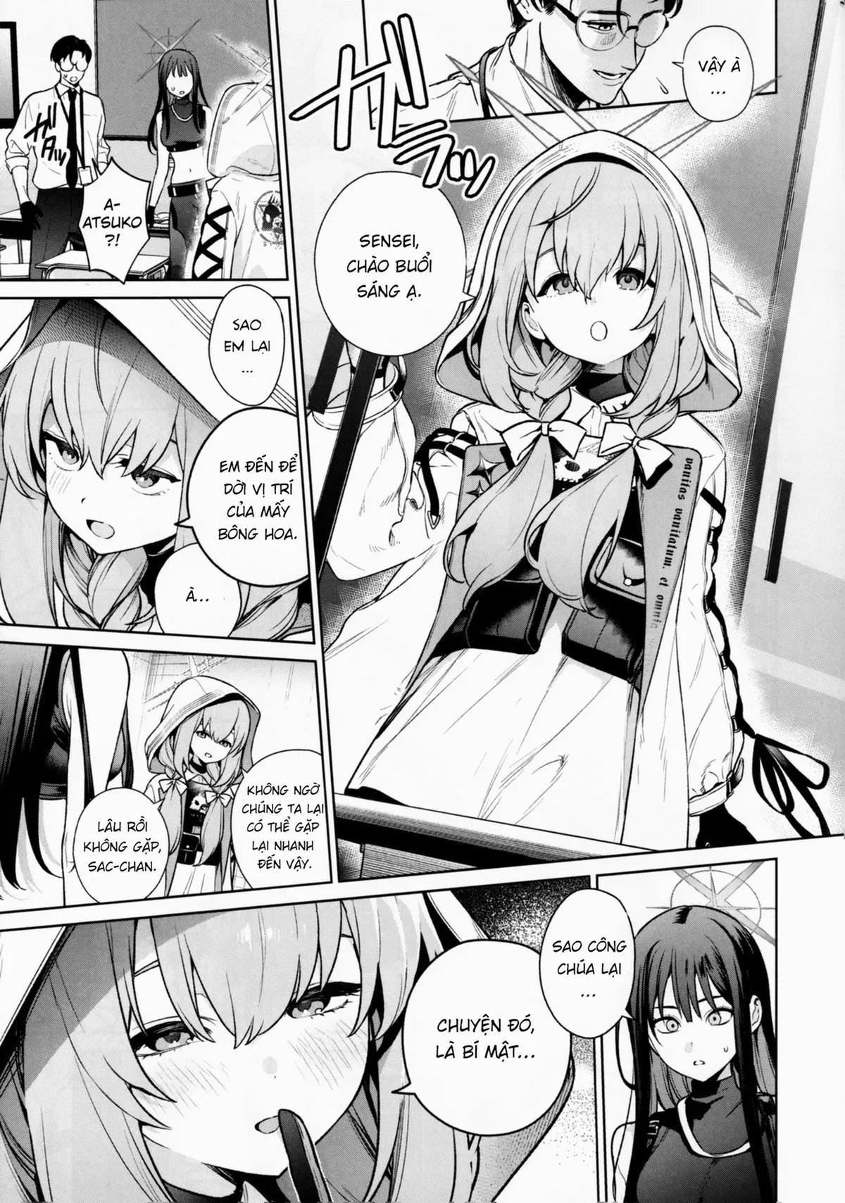 Buổi Học Đặc Biệt Dành Cho Saori Và Atsuko. OneShot trang 3