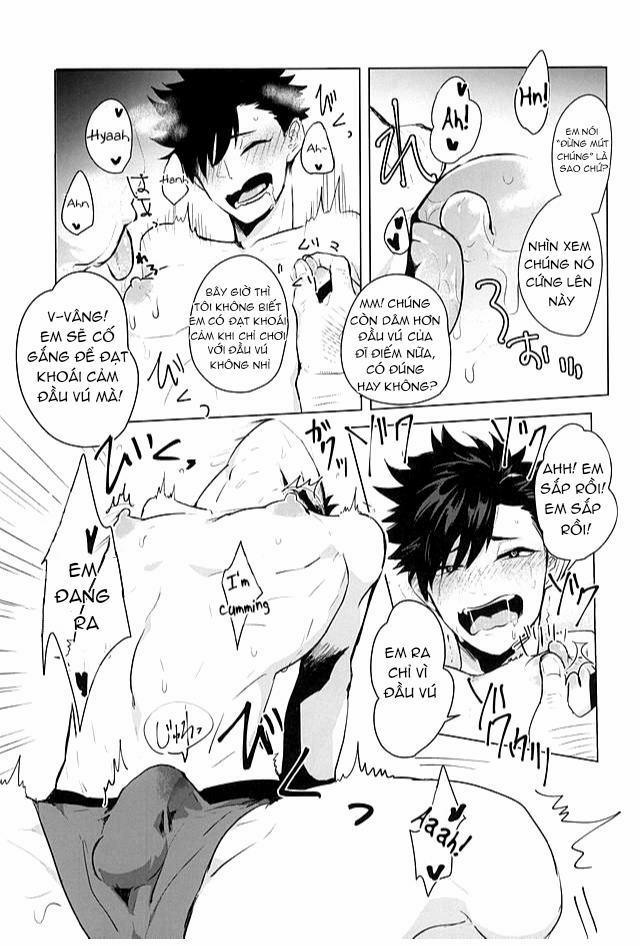 Buổi Học Phụ Đạo Của Kuro-kun Và Thầy Giáo Tận Tụy!! 1 trang 8