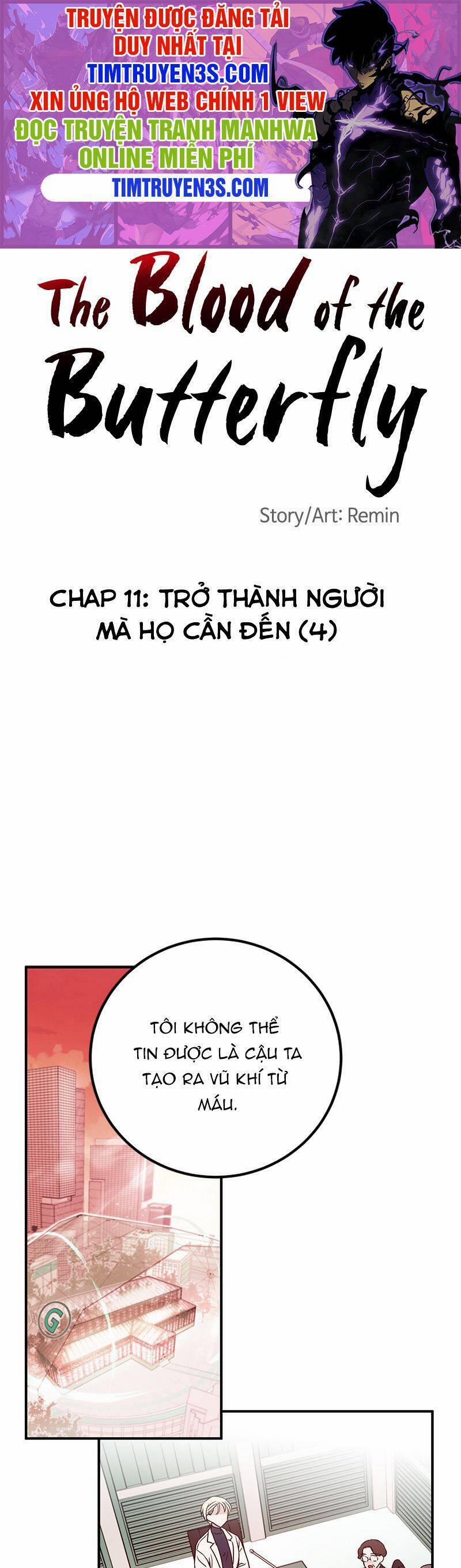 Bươm Bướm Và Máu 11 trang 0