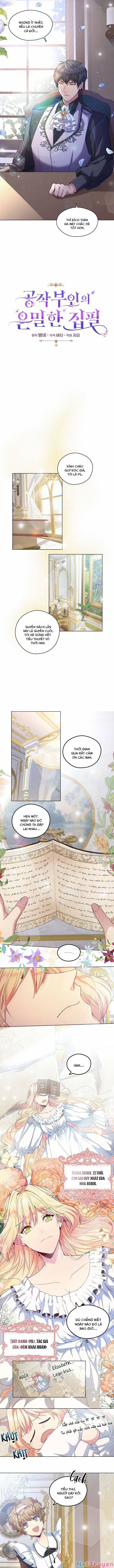 Bút Danh Bí Mật Của Nữ Công Tước 1 trang 4