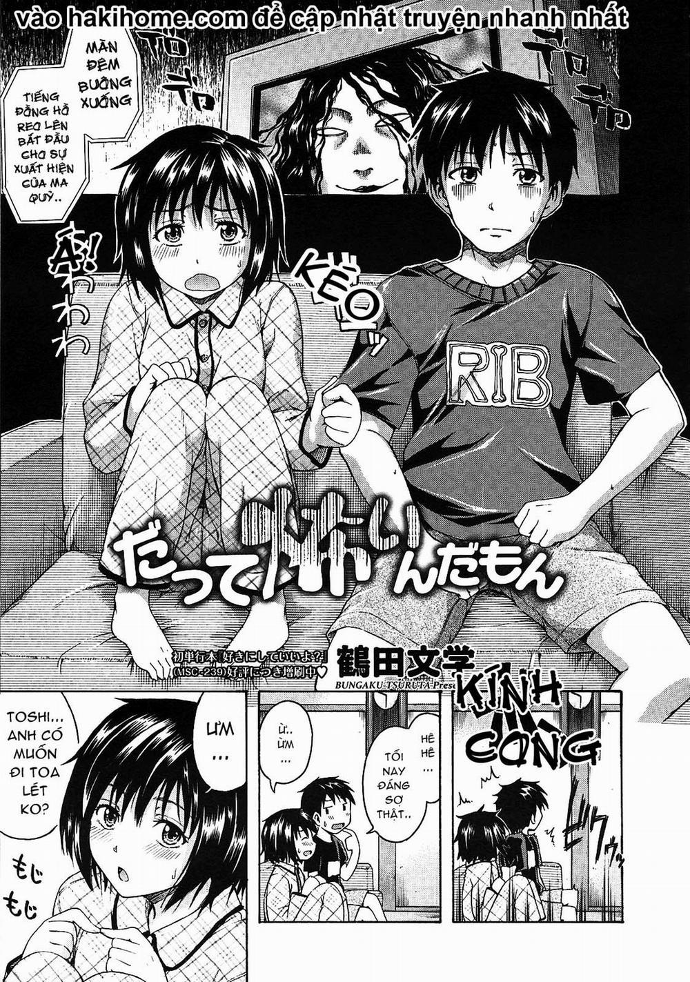 But Im Afraid - Datte Kowaindamon Oneshot trang 0