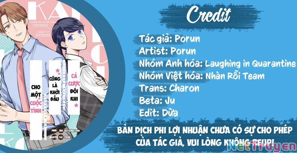 Cá Cược Đôi Khi Cũng Là Khởi Đầu Cho Một Cuộc Tình 10 trang 0