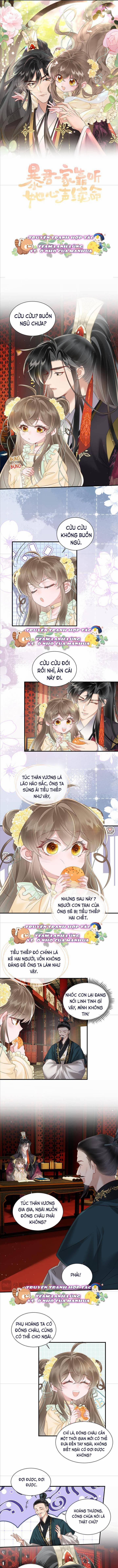 Cả Nhà Bạo Quân Đều Dựa Vào Việc Đọc Tiếng Lòng Của Cô Ấy Để Giữ Mạng 18 trang 0