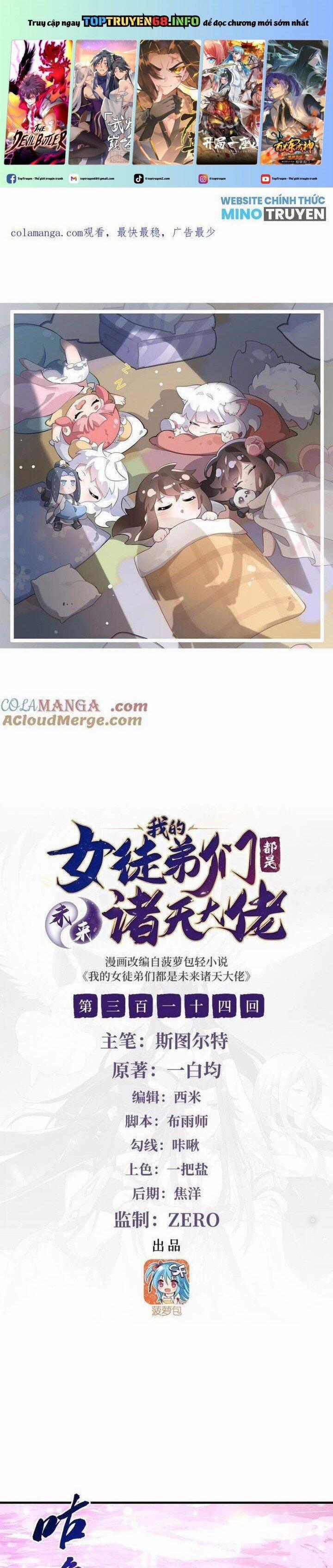 Các Nữ Đồ Đệ Của Ta Đều Là Chư Thiên Đại Lão Tương Lai 314 trang 0